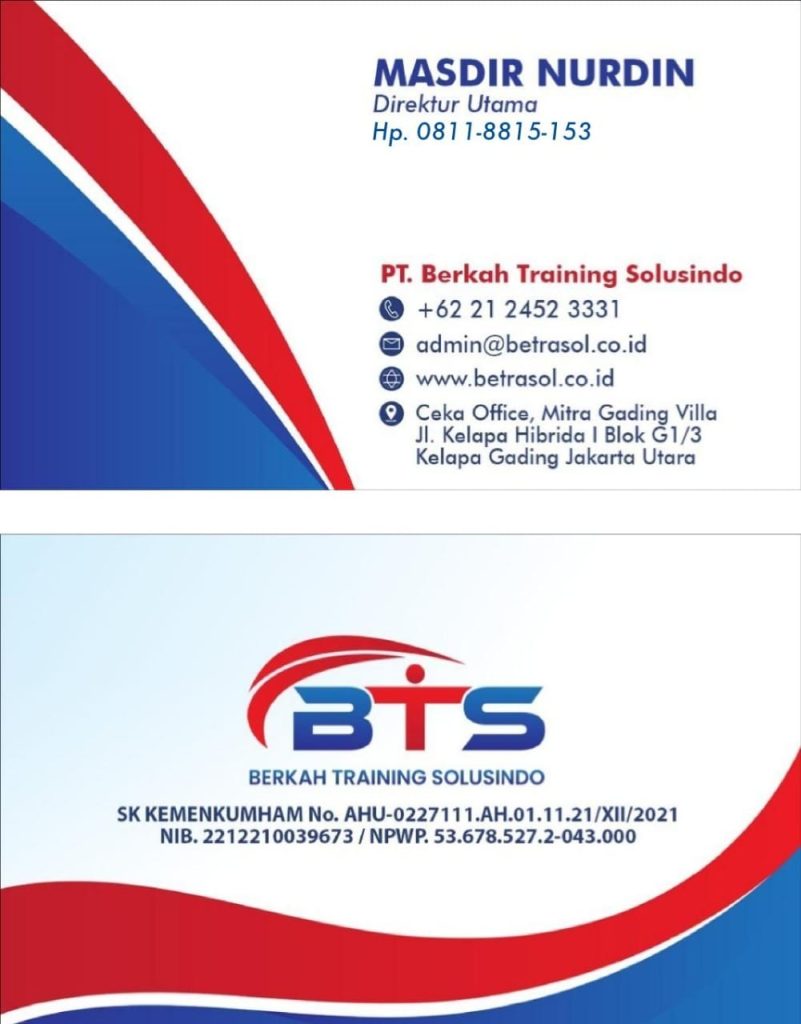 Kontak Berkah Training Solusindo